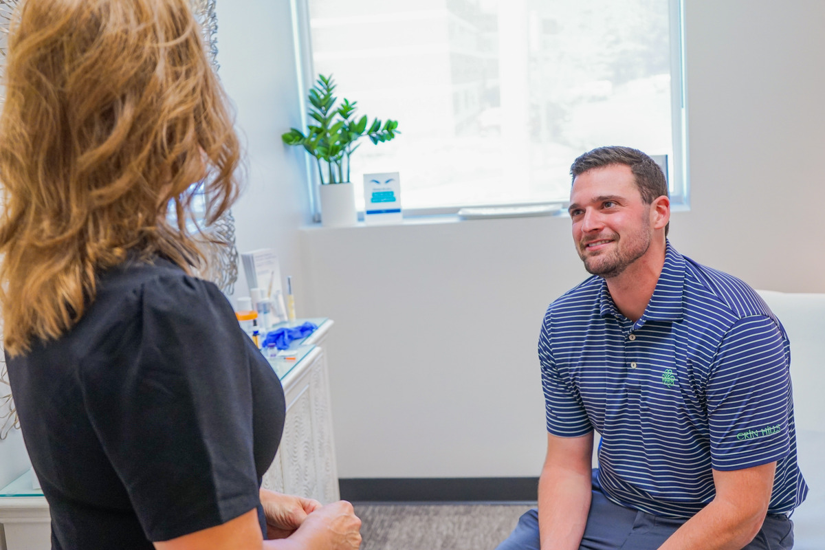Talking during appointment